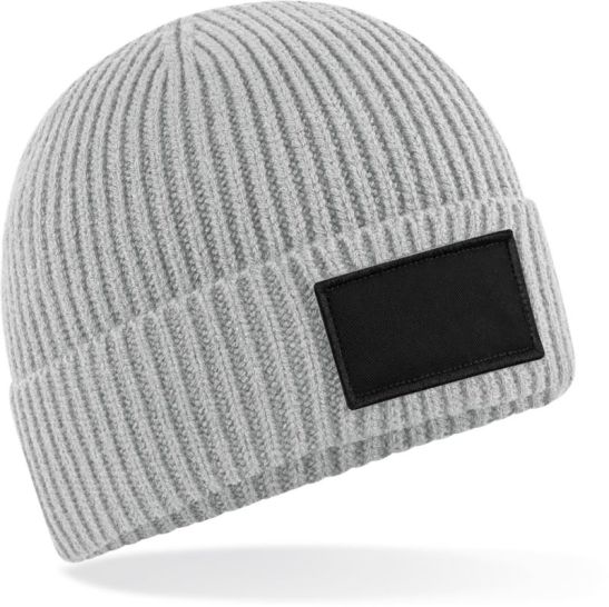 Eckiges Patch Beanie